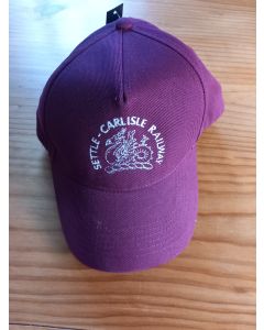 Baseball Caps with S & CR Logo- Maroon and Blue