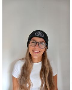 Beanie Hat with Settle & Carlisle Railway Logo - Charcoal 