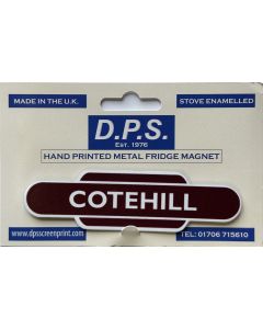 Magnetic Totem-Style Station Sign Closed Station - Cotehill