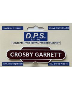 Magnetic Totem-Style Station Sign Closed Station - Crosby Garrett
