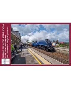 Anniversary Jigsaw of Sir Nigel Gresley at Settle Station