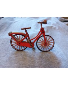 Pop Up Red Bike Card A6 Size