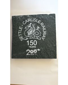 !50th Anniversary Settle & Carlisle Railway Slate Coaster